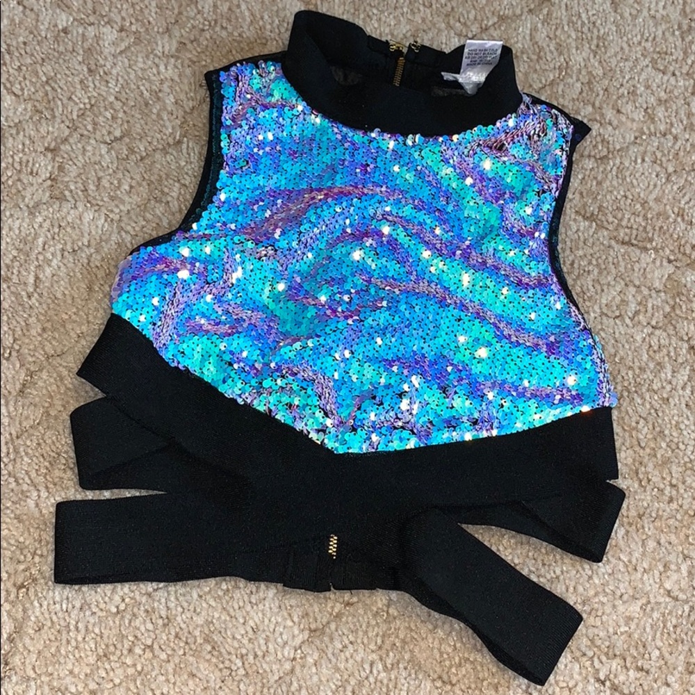 Sequin top